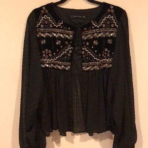 Zara Embellished Jacket
